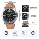 Reloj Casio Modelo MTP-V004L-1B2 Diseño Elegante