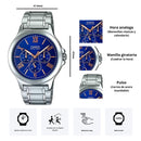 Reloj Casio MTP-V300D-2A Diseño Sencillo