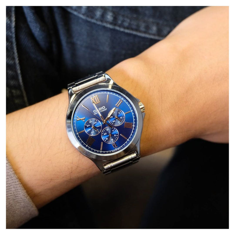 Reloj Casio MTP-V300D-2A Diseño Sencillo