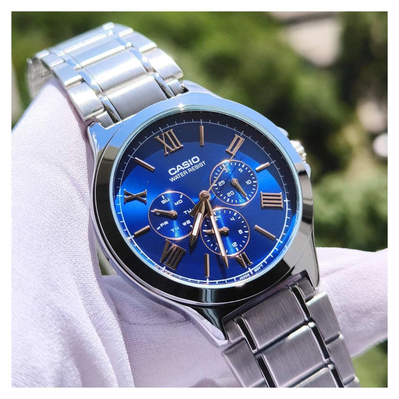 Reloj Casio MTP-V300D-2A Diseño Sencillo