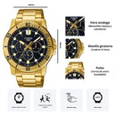 Reloj Casio Referencia MTP-VD300G-1E Diseño Elegante