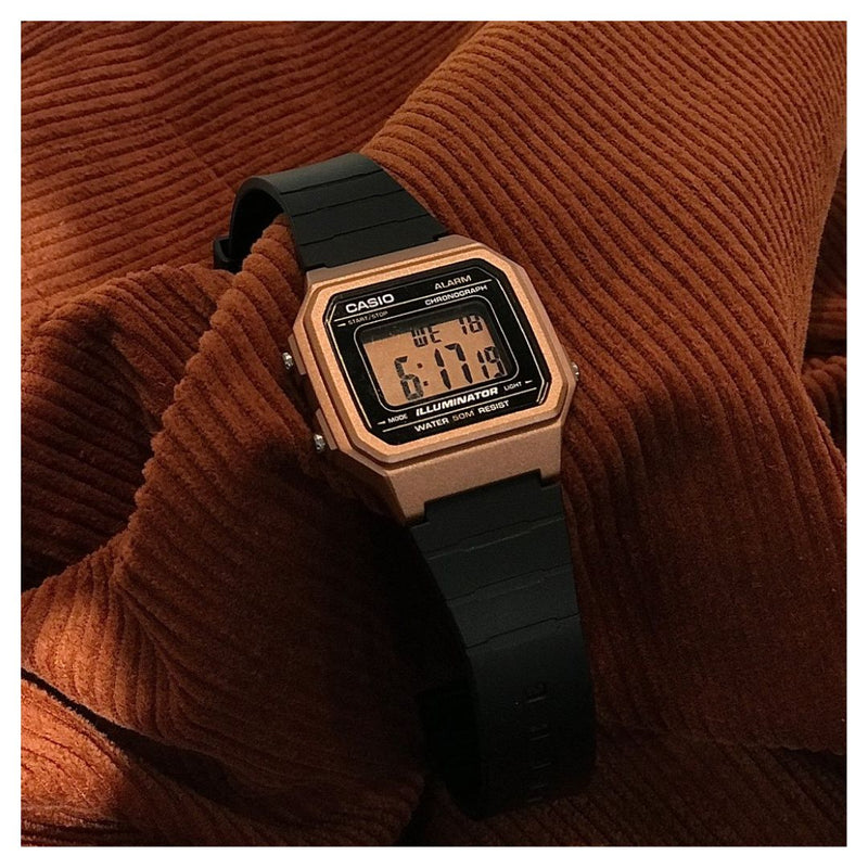 Reloj Casio Modelo W-217HM-5A Diseño Deportivo