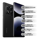 Celular Xiaomi Note 14 Pro 5G 256GB/8GB RAM - Negro