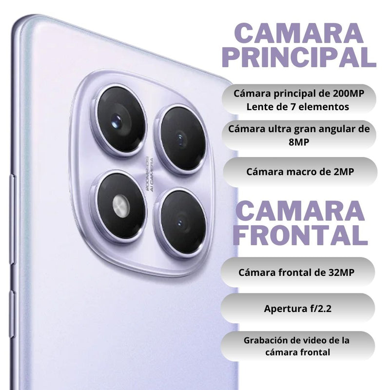Celular Xiaomi Note 14 Pro 256GB/8GB RAM - Morado