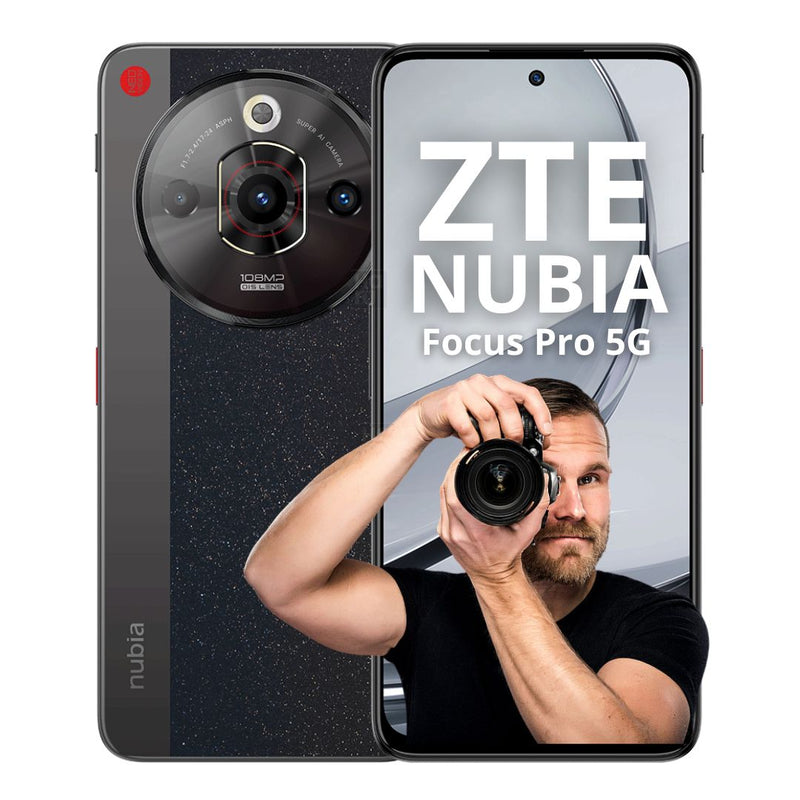 Celular ZTE Nubia Focus Pro 5G 256GB/20GB - Negro