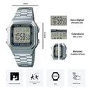 Reloj Casio Modelo A178WA-1A Diseño Vintage