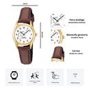 Reloj Casio Modelo LTP-1094Q-7B9 Diseño Elegante