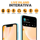 Celular ZTE BLADE A55 128GB/4GB - Naranja