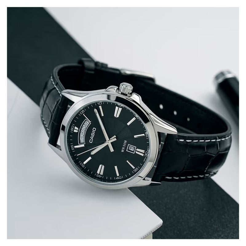 Reloj Casio Modelo MTP-1381L-1A Diseño Elegante