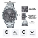 Reloj Casio Modelo MTP-E515D-8A Diseño Elegante