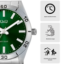 Reloj Q&Q Modelo Q86B-003PY Diseño Elegante
