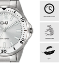 Reloj Q&Q Modelo Q88B-001PY Diseño Elegante