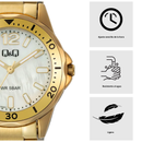 Reloj Q&Q Modelo Q88B-004PY Diseño Elegante