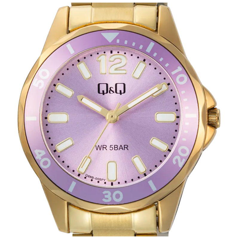 Reloj Q&Q Modelo Q88B-005PY Diseño Elegante