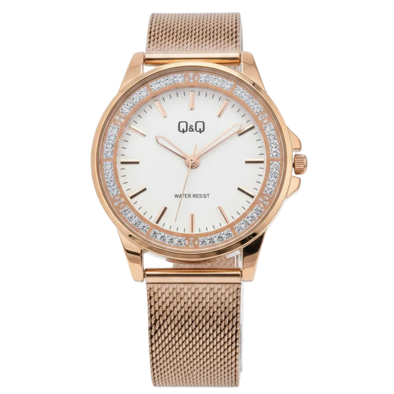 Reloj Q&Q Modelo QB47-801Y Diseño Elegante