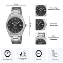 Reloj Casio UTP-1302PD-1AV Diseño Elegante