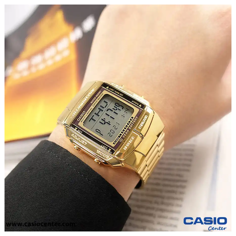 Reloj Casio Referencia DB-360G-9A Unisex Diseño Elegante