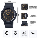 Reloj Casio Modelo MW-240-1B2 Diseño Elegante