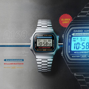 Reloj Casio Modelo A168WA-1WDF Diseño clásico