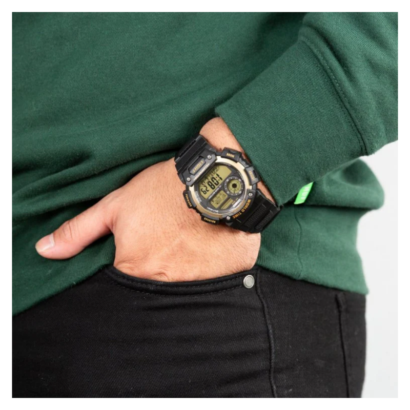 Reloj Casio AE-1400WH-9A Diseño Deportivo