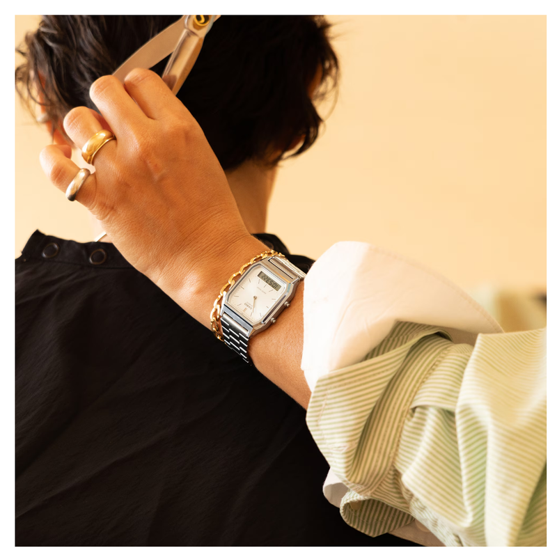 Reloj Casio Unisex AQ-230A-7D Diseño Vintage