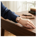 Reloj mujer Q&Q Modelo QB51-800Y Diseño  Elegante