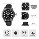 Reloj Q&Q Superior S08A-006PY Diseño Elegante