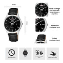 Reloj Q&Q Superior S11A-001VY Diseño Elegante