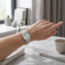 Reloj Mujer Q&Q S27A-001VY Diseño Elegante