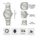 Reloj Q&Q S27A-001VY Diseño Elegante