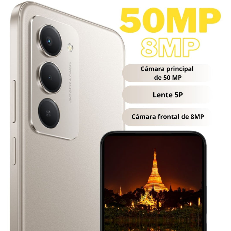 Celular Xiaomi Redmi 15 4G 128GB/6GB RAM - Dorado
