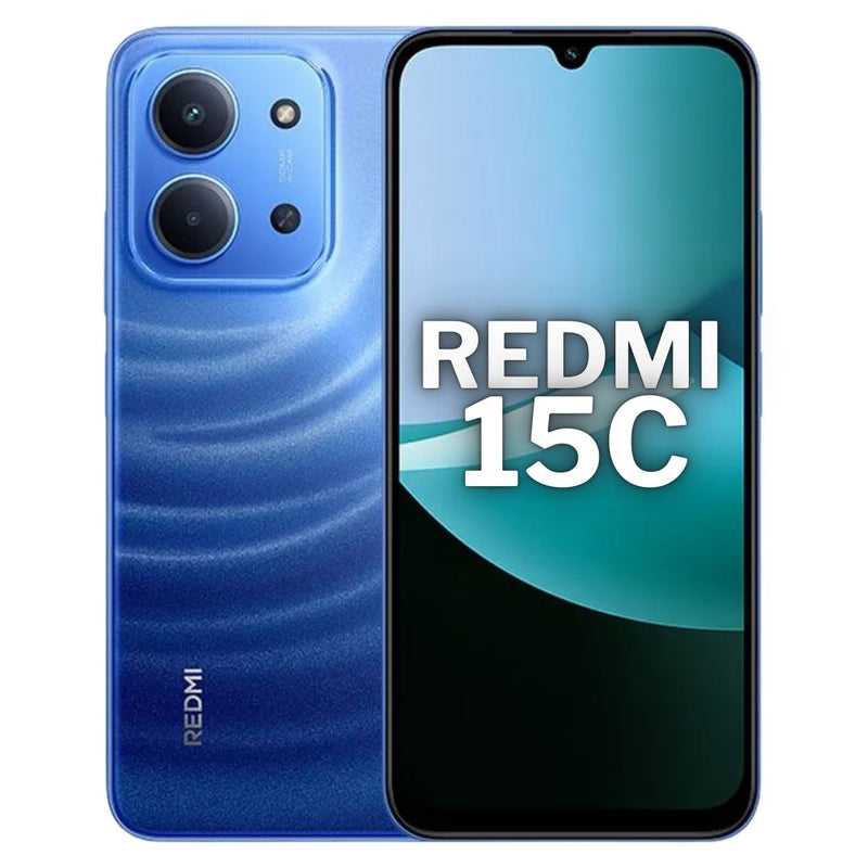 Celular Xiaomi Redmi 15C 4G 256GB/4GB RAM - Azul
