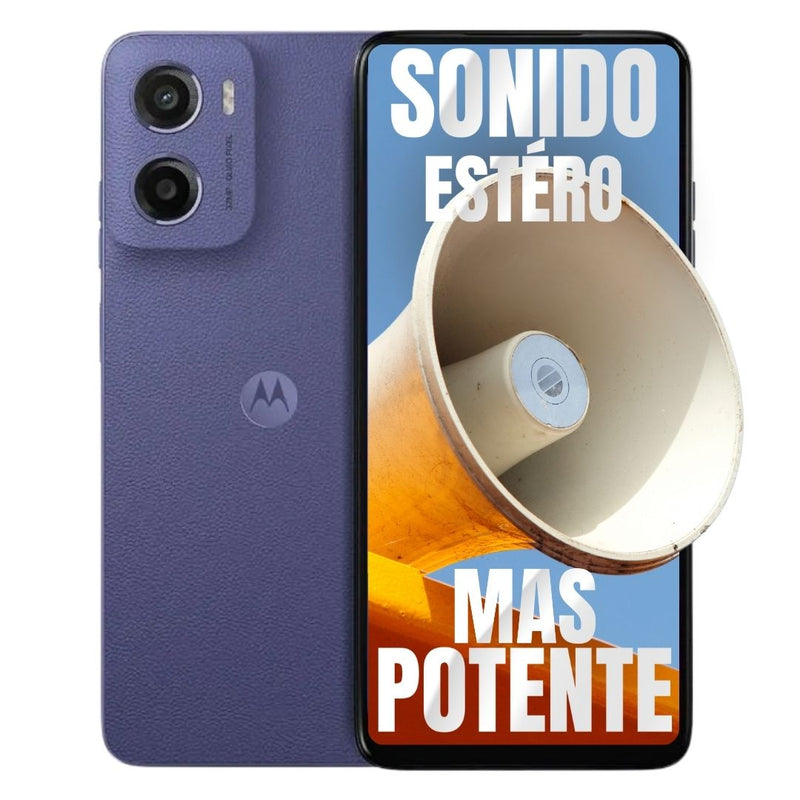 Celular MOTOROLA E15 64GB/2+2GB - Morado