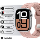 Reloj Inteligente Mobulaa H10 Pro Mini – Rosa