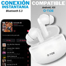Audifonos Inalambricos G-TIDE Buds 2 Pro - Blanco