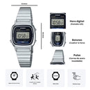 Reloj Casio Modelo LA670WD-1D Diseño Clásico