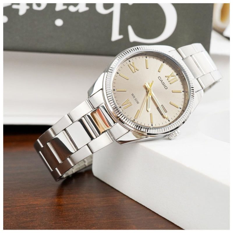 Reloj Casio MTP-1302DD-9A Diseño Elegante