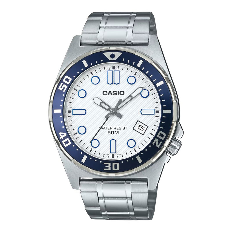 Reloj Casio Modelo MTD-135D-7A Diseño Deportivo