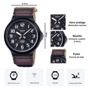 Reloj Casio Modelo MW-240B-5B Diseño Casual