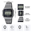 Reloj Casio Vintage A168WGG-1A Acero Inoxidable
