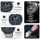 Reloj Casio EDIFICE ECB-950DB-1A Diseño Deportivo