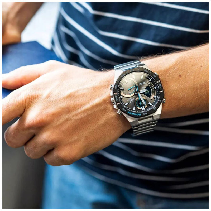 Reloj Casio EDIFICE ECB-950DB-1A Diseño Deportivo