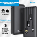 Batería Portátil 20000mAh 1hora GAR159 - Negra