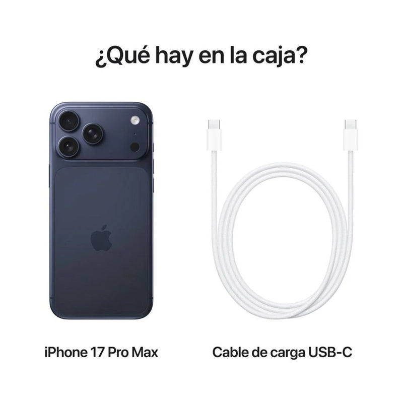 Celular iPhone 17 Pro 256GB Azul Noche - eSIM