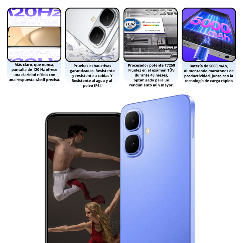 Celular INFINIX Smart 10 256GB/4GB RAM - Azul