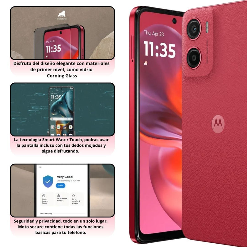 Celular MOTOROLA G05 4G 128GB/4GB - Rojo