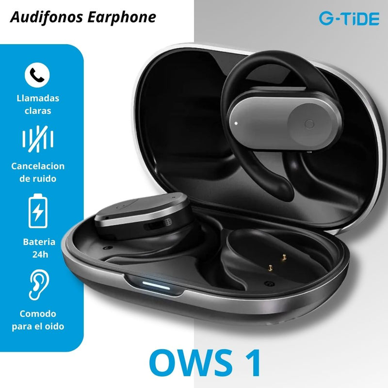 Audifonos Inalambricos G-TIDE OWS 1 - Gris