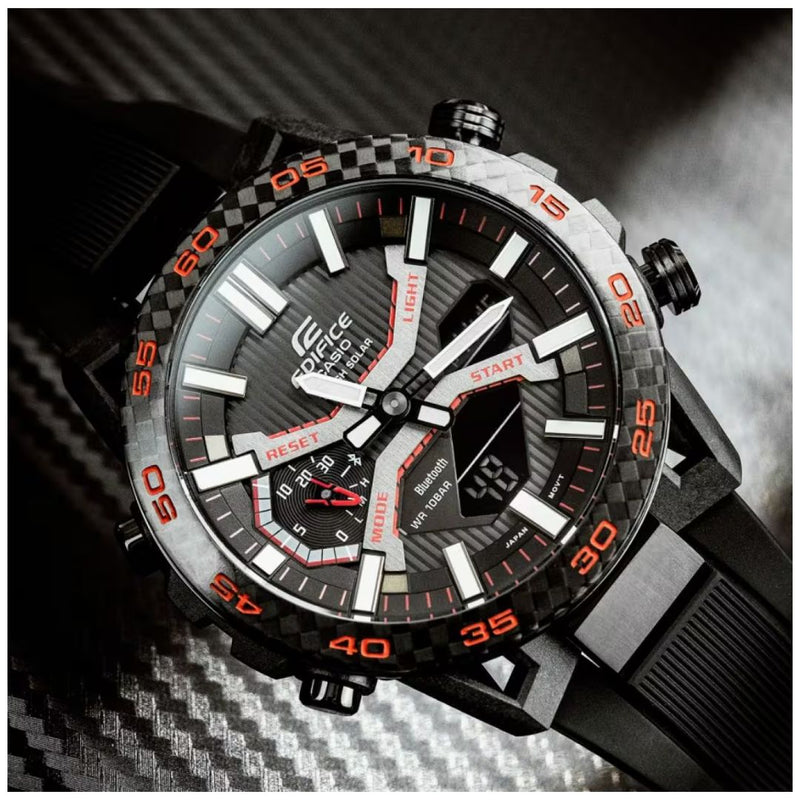 Reloj Casio EDIFICE ECB-2000PB-1A Diseño Deportivo