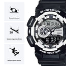Reloj Casio G-SHOCK Modelo GA-400-1A Diseño Deportivo