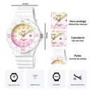 Reloj Casio LRW-200H-4E2 Diseño Juvenil